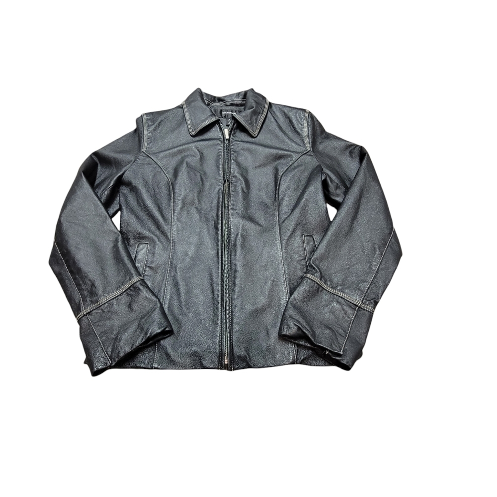 Colebrook Classics genuine leather jacket.      b2